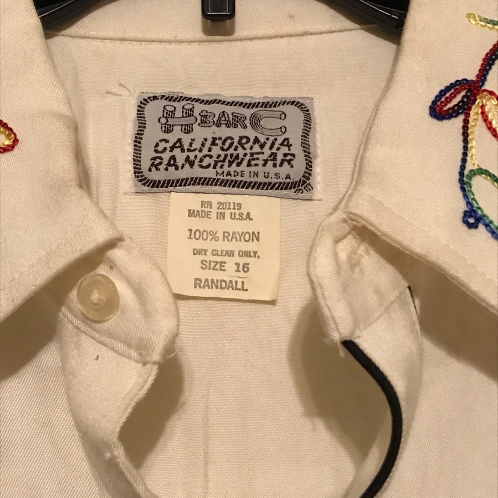 H Bar C Western Shirt View 3